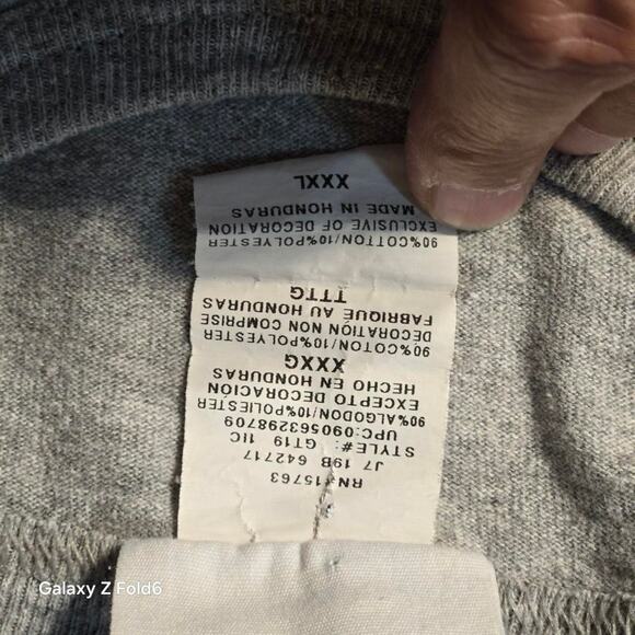 Vintage grey champion t shirt size 3xl - Picture 4 of 7